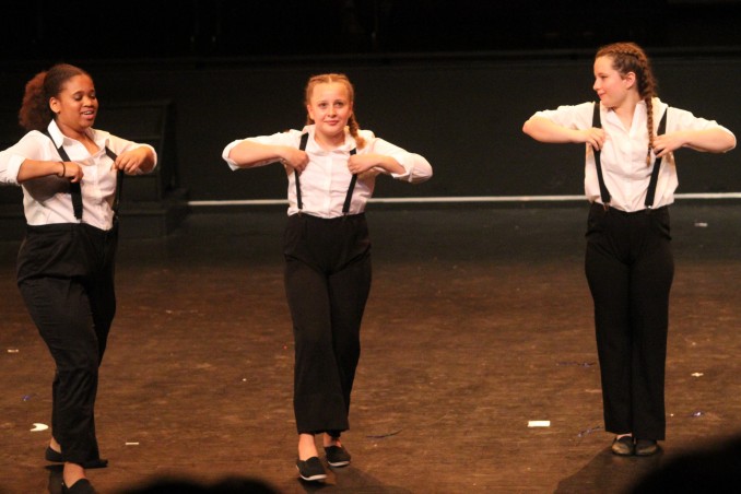 Danseurs en action
